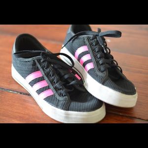 Adidas Neo Black & Neon Pink